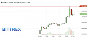 Краткий анализ цены Bitcoin Cash