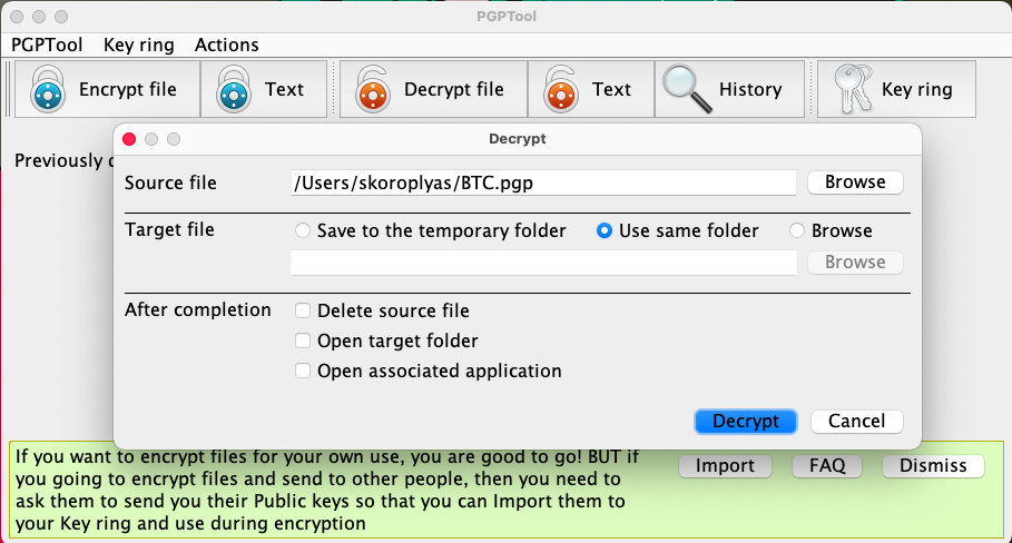 Базы данных, шифры и секреты: гайд по безопасному хранению приватных ключей от Cake Wallet