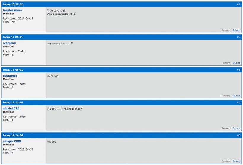 Пользователи Dream Market сообщили о пропаже биткоинов после сбоя в работе даркнет-рынка