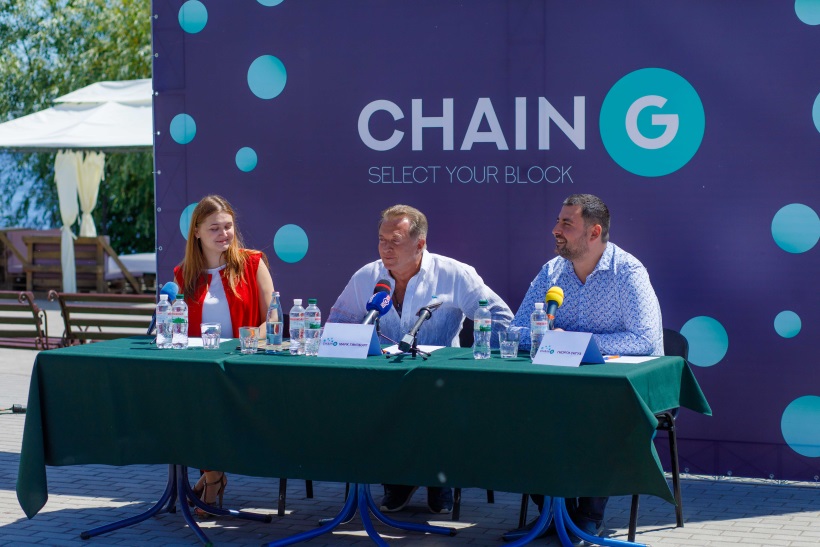 Марк Гинзбург и Гиорги Сигуа презентовали первый в Украине блокчейн-фестиваль