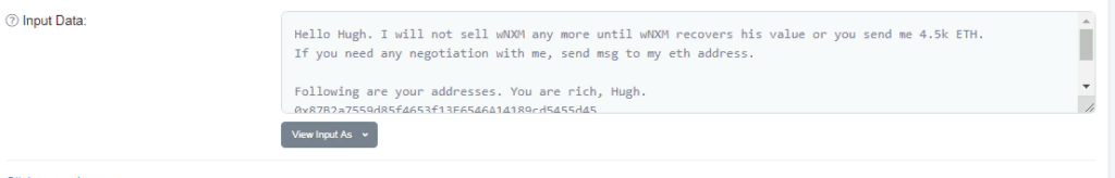 Хакер потребовал от основателя Nexus Mutual выкуп в 4500 ETH