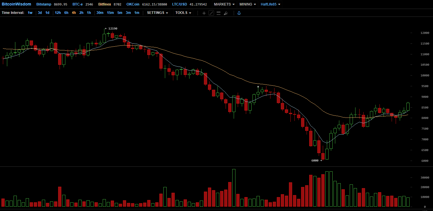 Криптовалюты уверенно восстанавливаются на фоне падения мировых индексов