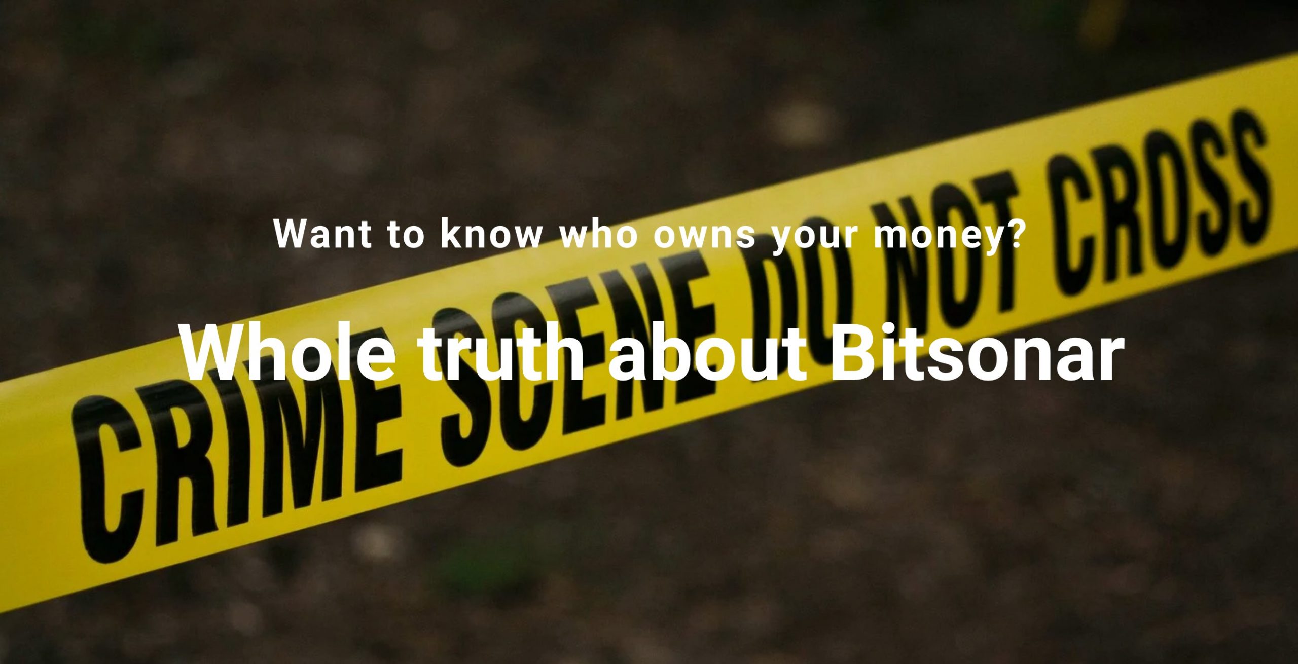 Экзит-скам Bitsonar: как бывший украинский чиновник построил пирамиду, выдавая ее за инвестфонд