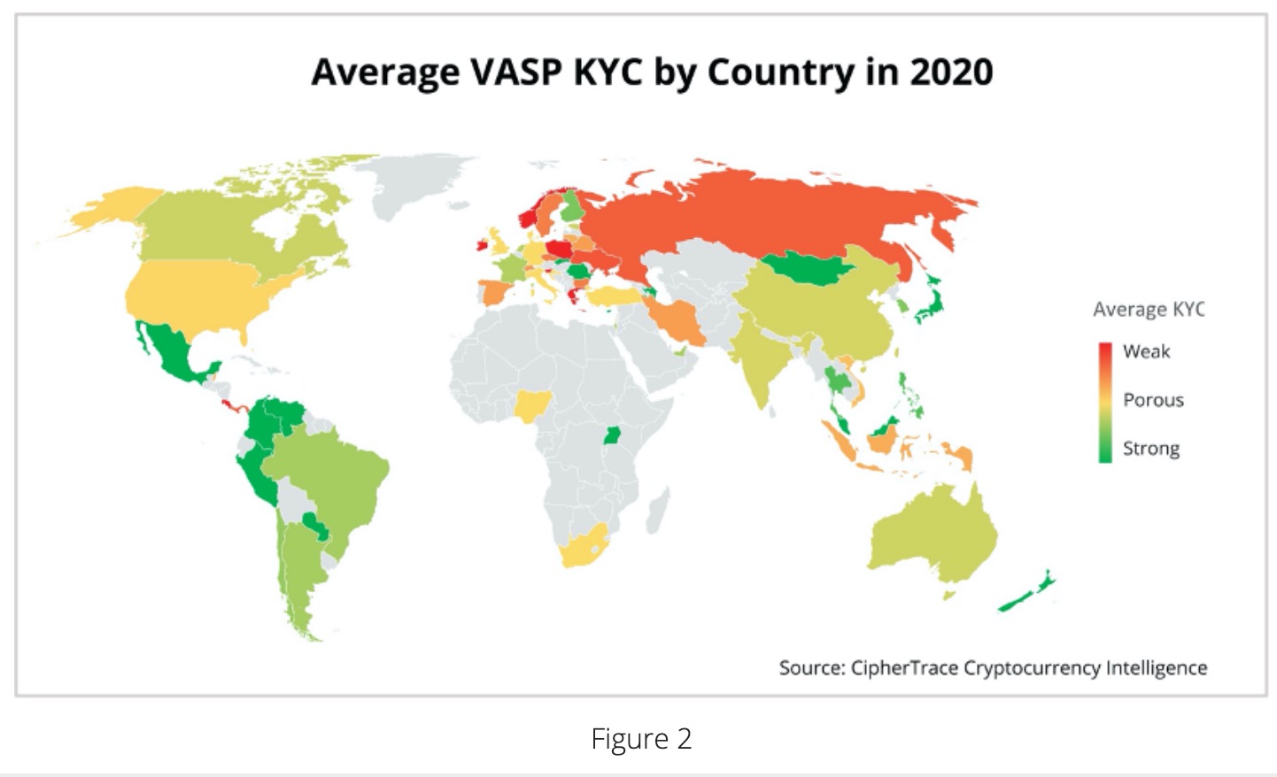 CipherTrace: 56% биткоин-бирж не верифицируют клиентов