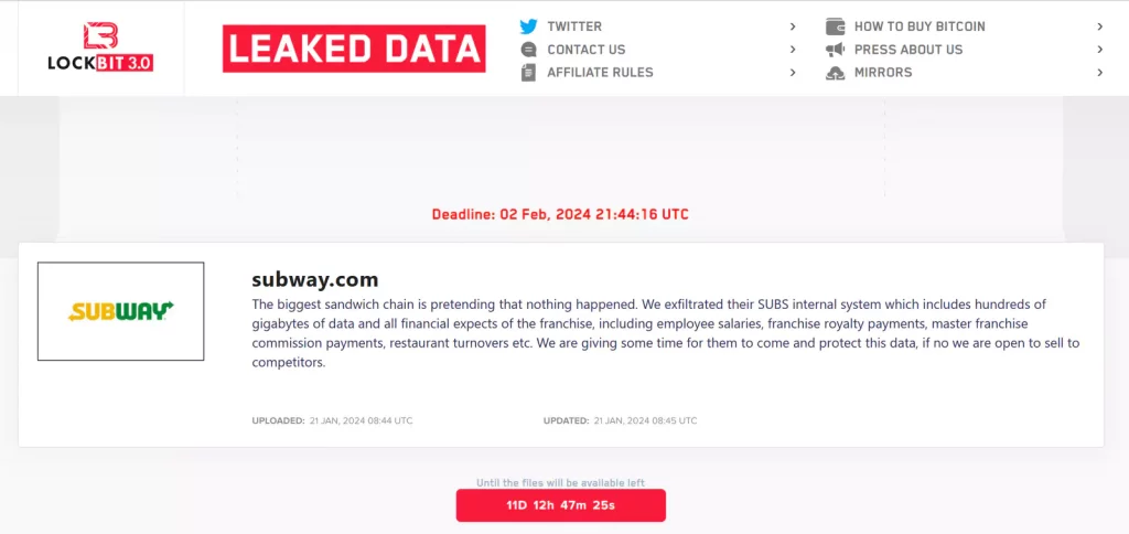 2024-01-22-Lockbit-Subway-02-Detailseite-31d31ee46b83ebca