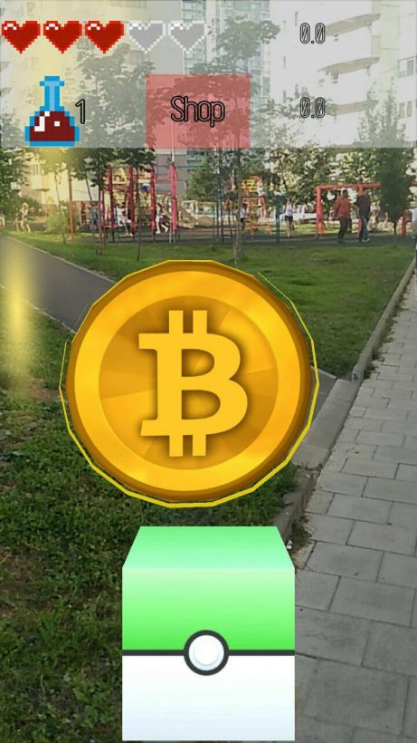 В России создали игру-квест в дополненной реальности Bitcomon Go