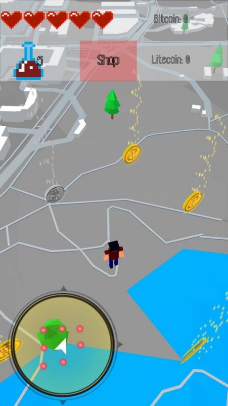 В России создали игру-квест в дополненной реальности Bitcomon Go