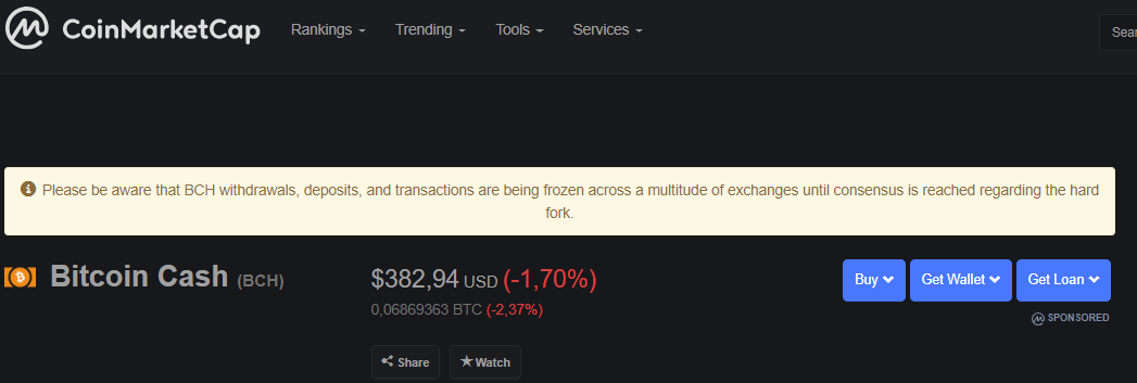 Хардфорк Bitcoin Cash, обвал рынка и другие ключевые события недели