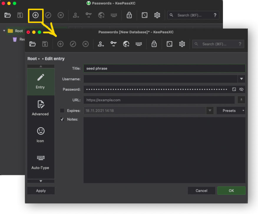 Базы данных, шифры и секреты: гайд по безопасному хранению приватных ключей от Cake Wallet