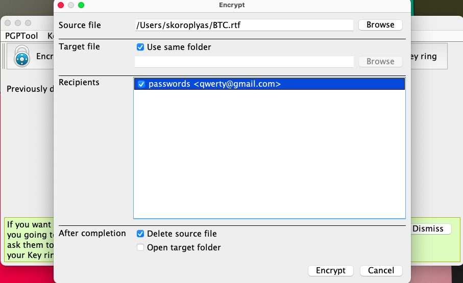 Базы данных, шифры и секреты: гайд по безопасному хранению приватных ключей от Cake Wallet