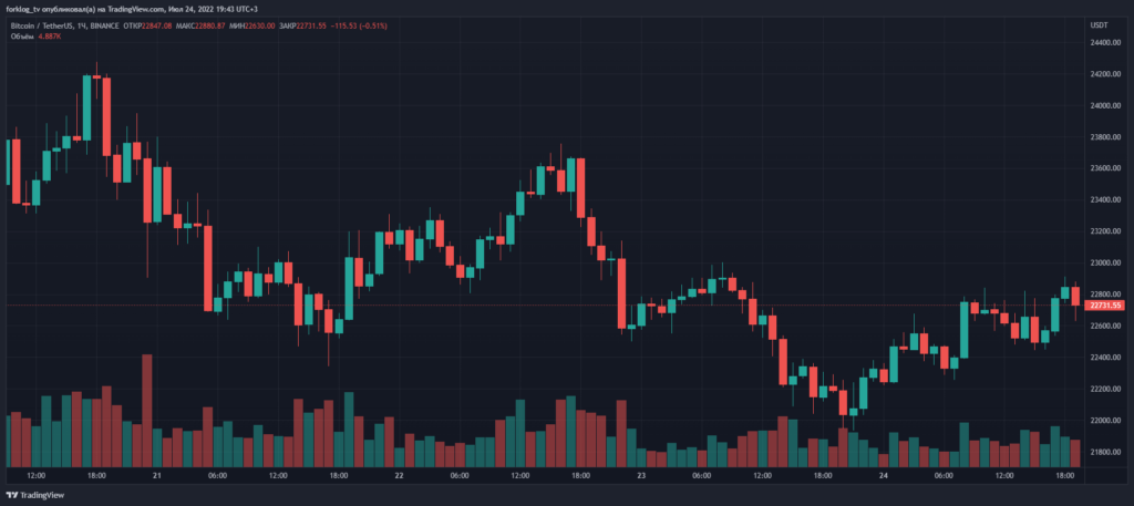 Итоги недели: биткоин преодолел $24 000, а Vauld задолжала кредиторам $402 млн