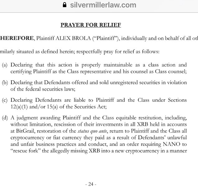 «Спасительный хардфорк» криптовалюты Nano может породить новый юридический прецедент