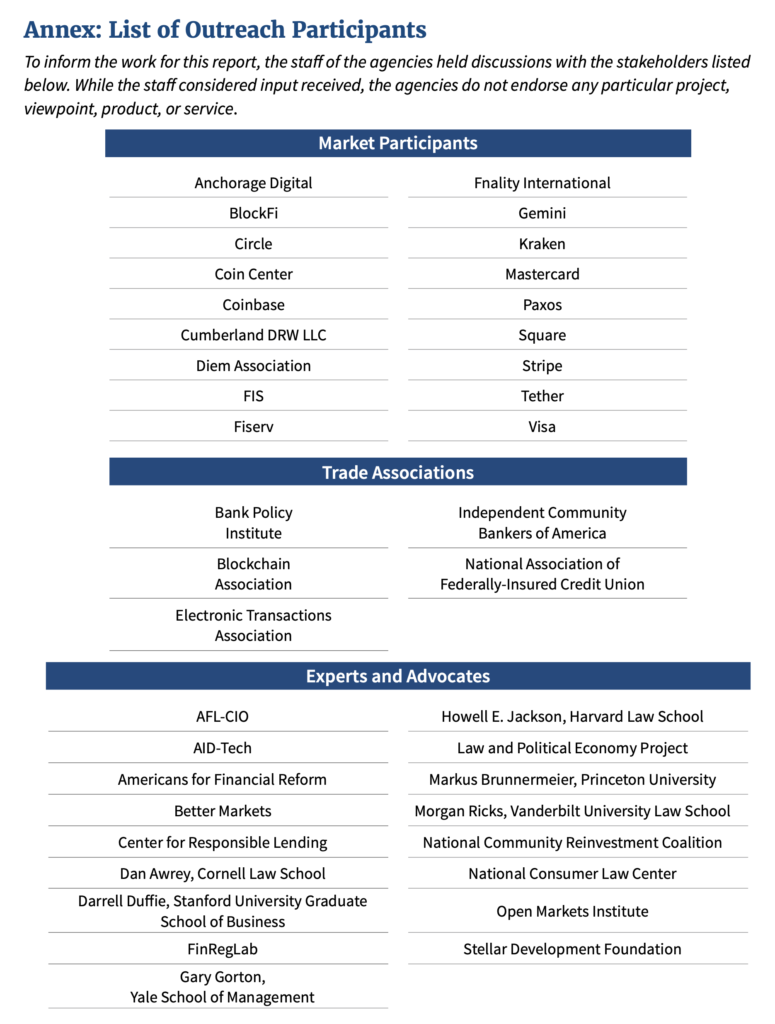 Минфин США опубликовал отчет о рисках стейблкоинов
