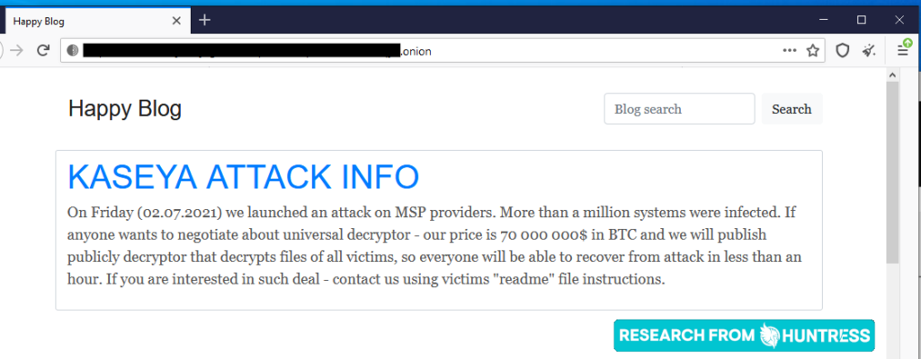 Хакеры REvil взломали тысячи компаний и потребовали выкуп в $70 млн в биткоинах