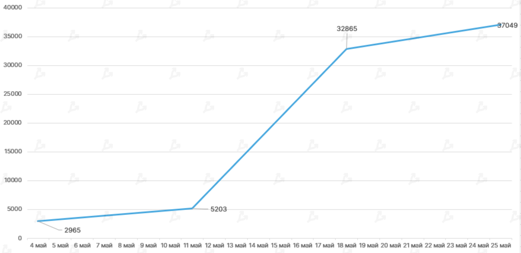 Май 2021 в цифрах: обвал биткоина, атака клонов Dogecoin и взрывной рост Polygon