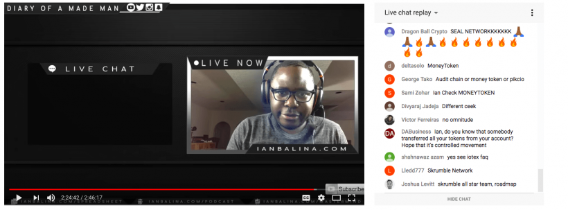 У американского блогера украли $2 млн в криптовалюте пока он вел Youtube-трансляцию