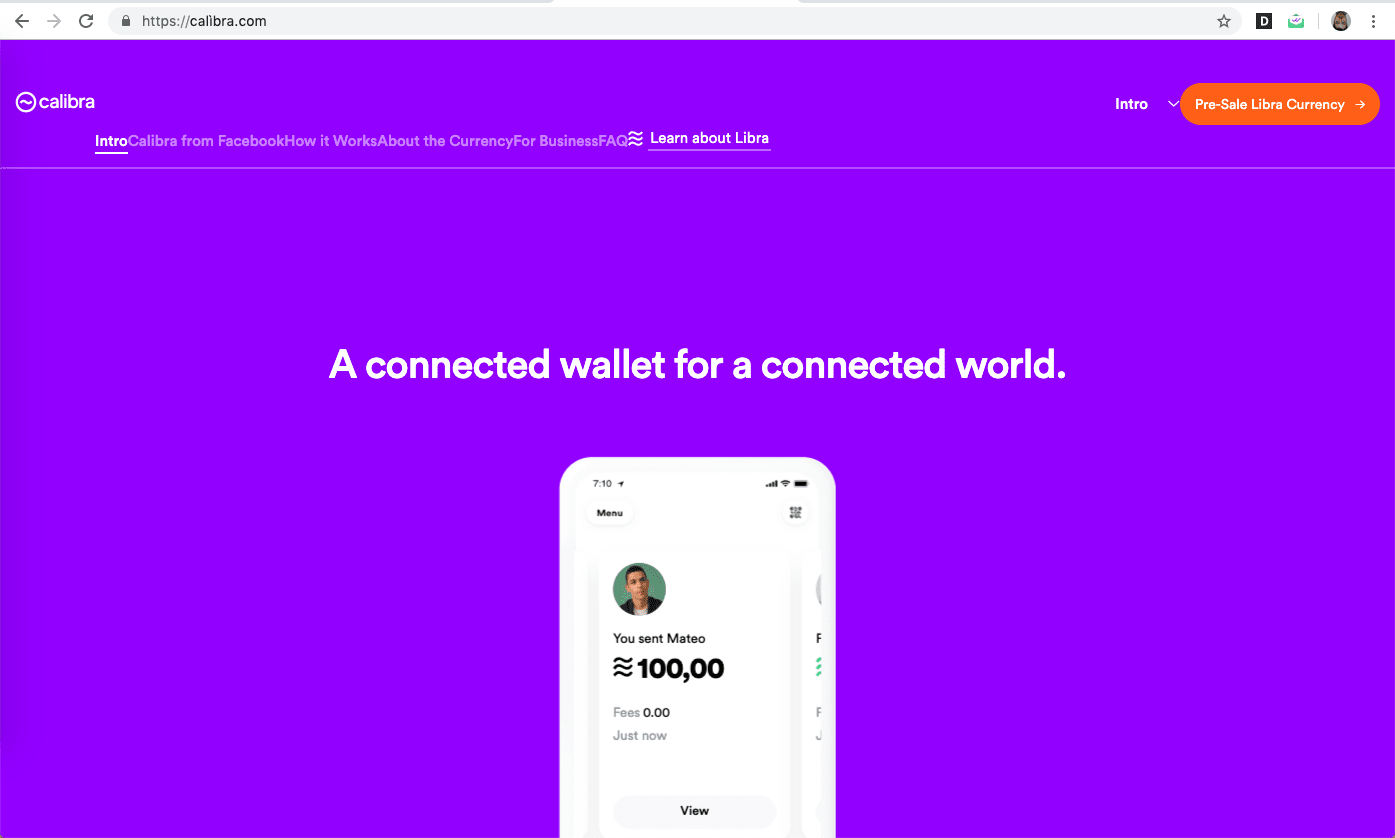 В сети появился фишинговый сайт цифровой валюты от Facebook