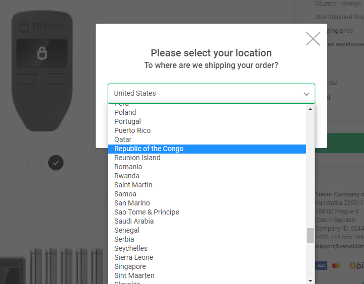 СМИ: Satoshi Labs прекратила поставки аппаратных кошельков Trezor в РФ
