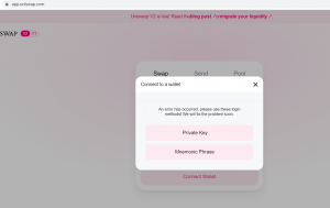 Злоумышленники создали сайты-копии Uniswap для кражи криптовалют и продвигают их в Google