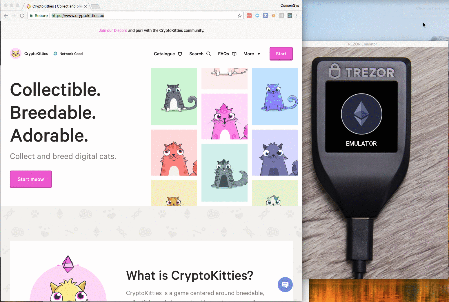 В Ethereum-расширение MetaMask добавлена поддержка аппаратных кошельков Trezor