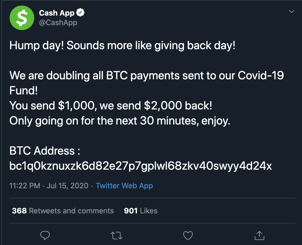 Неизвестные взломали Twitter-аккаунты Чанпэна Чжао, Илона Маска, Джеффа Безоса и Билла Гейтса