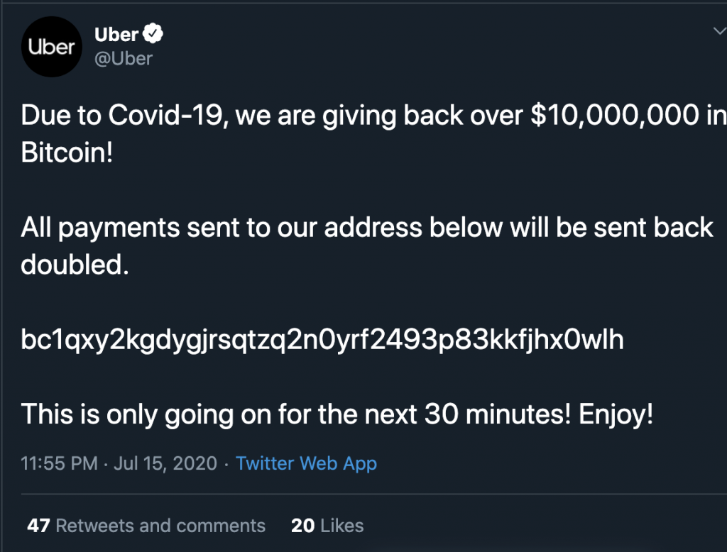 Неизвестные взломали Twitter-аккаунты Чанпэна Чжао, Илона Маска, Джеффа Безоса и Билла Гейтса