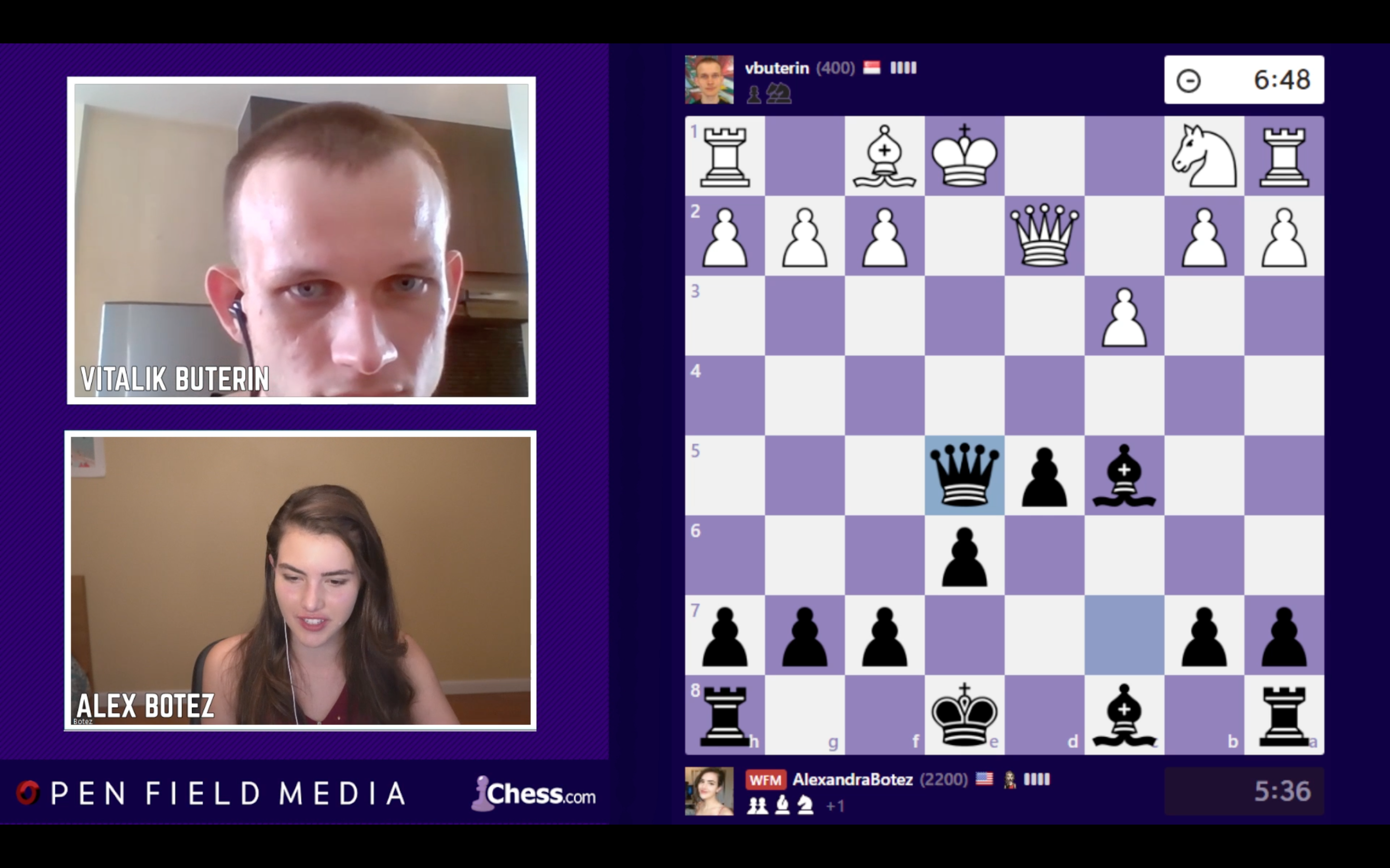 Виталик Бутерин вступил в шахматное сражение с Мастером ФИДЕ