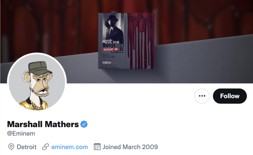 Eminem купил NFT Bored Ape Yacht Club за $450 000