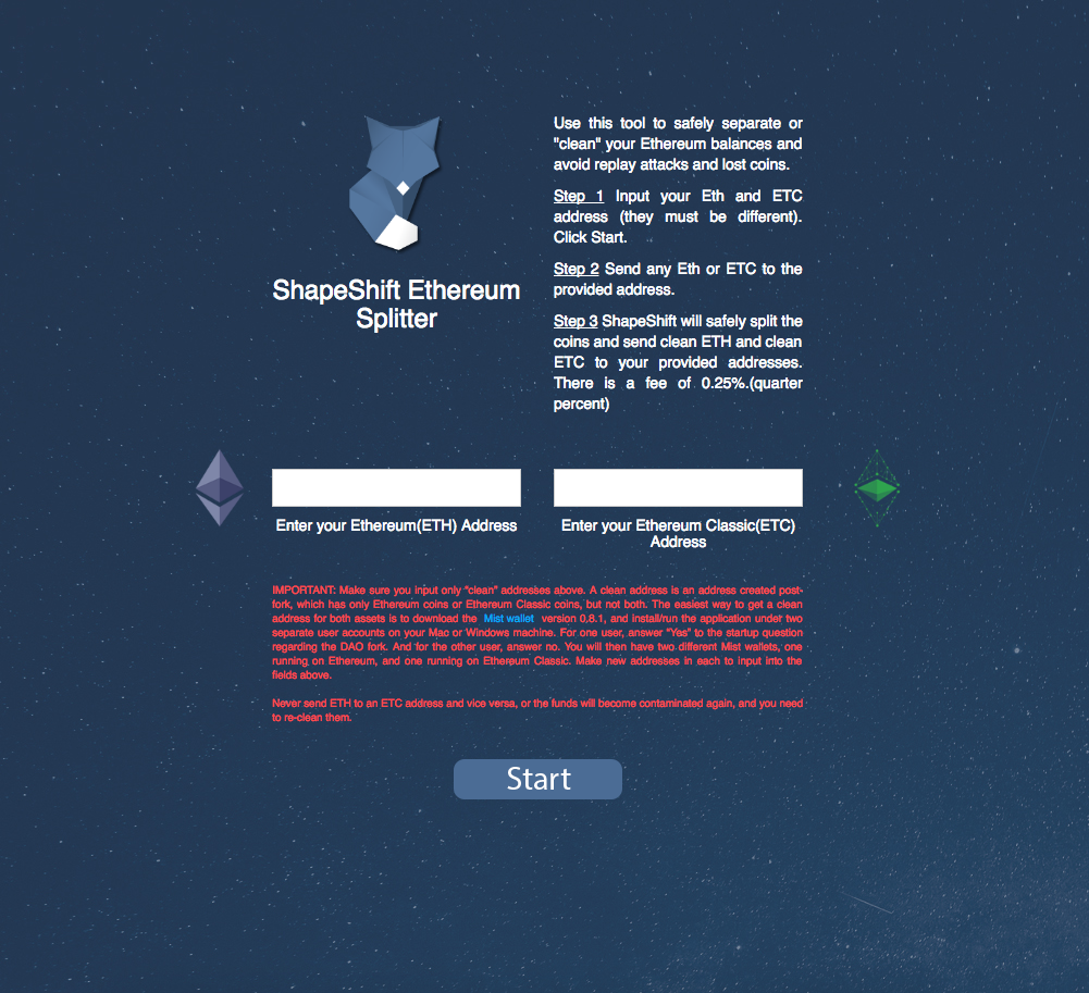 Step One Splitter Tool