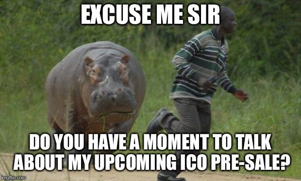 У криптосообщества наступили «эти дни»: прищепки на глаза и ICO у бегемота