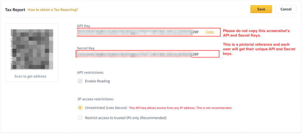 Binance запустила API для исполнения налоговых обязательств клиентов