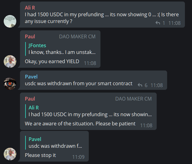 Неизвестные вывели с платформы DAO Maker более $7 млн в USD Coin