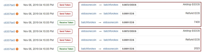 Эирдроп EIDOS стал вероятной причиной резкого замедления сети EOS