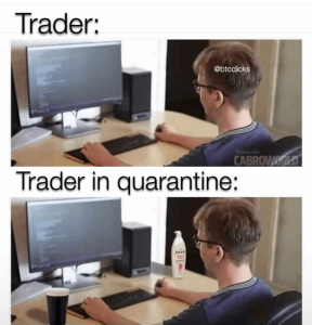 Нефть в минусах, коронакризис в разгаре? **Биткоин вошел в чат**