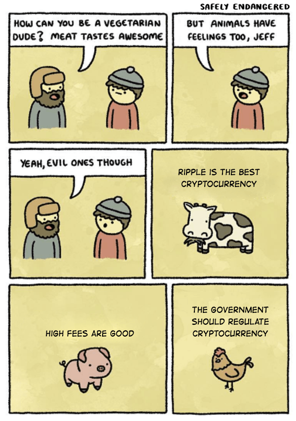 У криптосообщества наступили «эти дни»: прищепки на глаза и ICO у бегемота