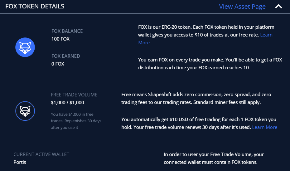 Платформа ShapeShift запустила собственный токен FOX, предложив трейдинг с нулевыми комиссиями