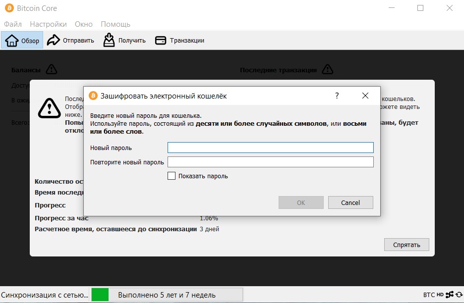 Устанавливаем полную ноду биткоина с Bitcoin Core – пошаговое руководство