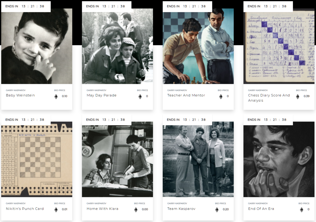 Гарри Каспаров выпустил коллекцию NFT на платформе 1Kind