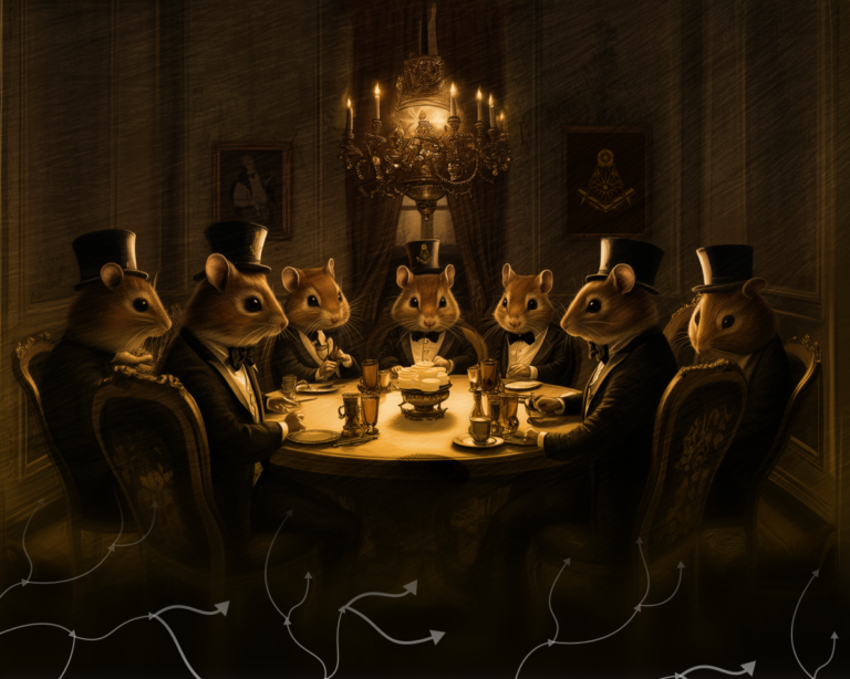 хитрые хомяки-криптомасоны cunning crypto-masonic hamsters