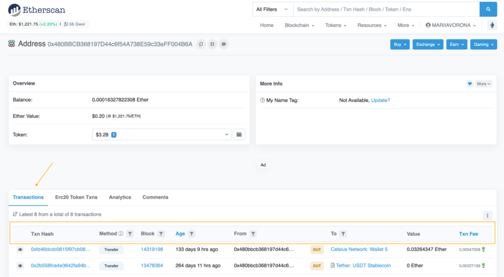 Что такое Etherscan?