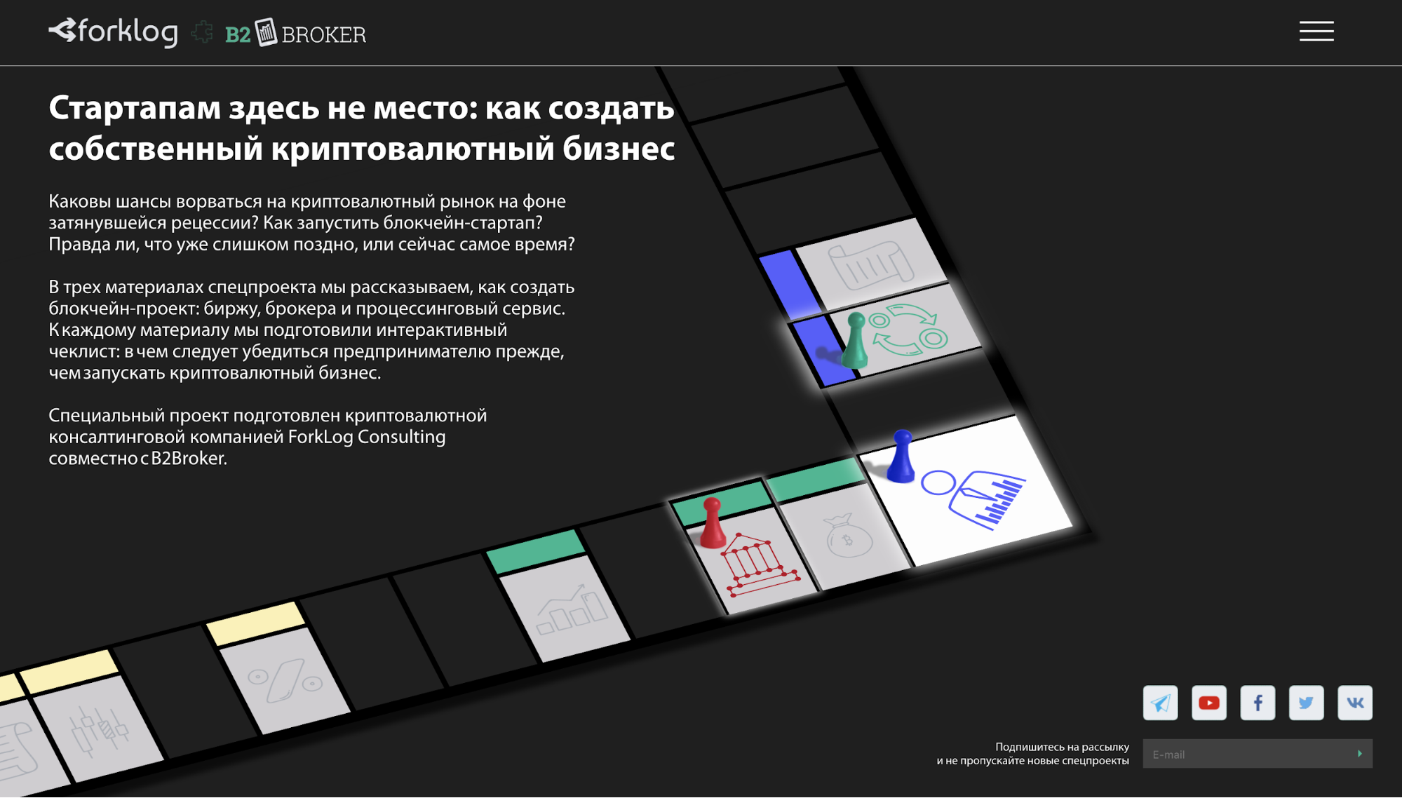 ForkLog запускает новый формат спецпроектов