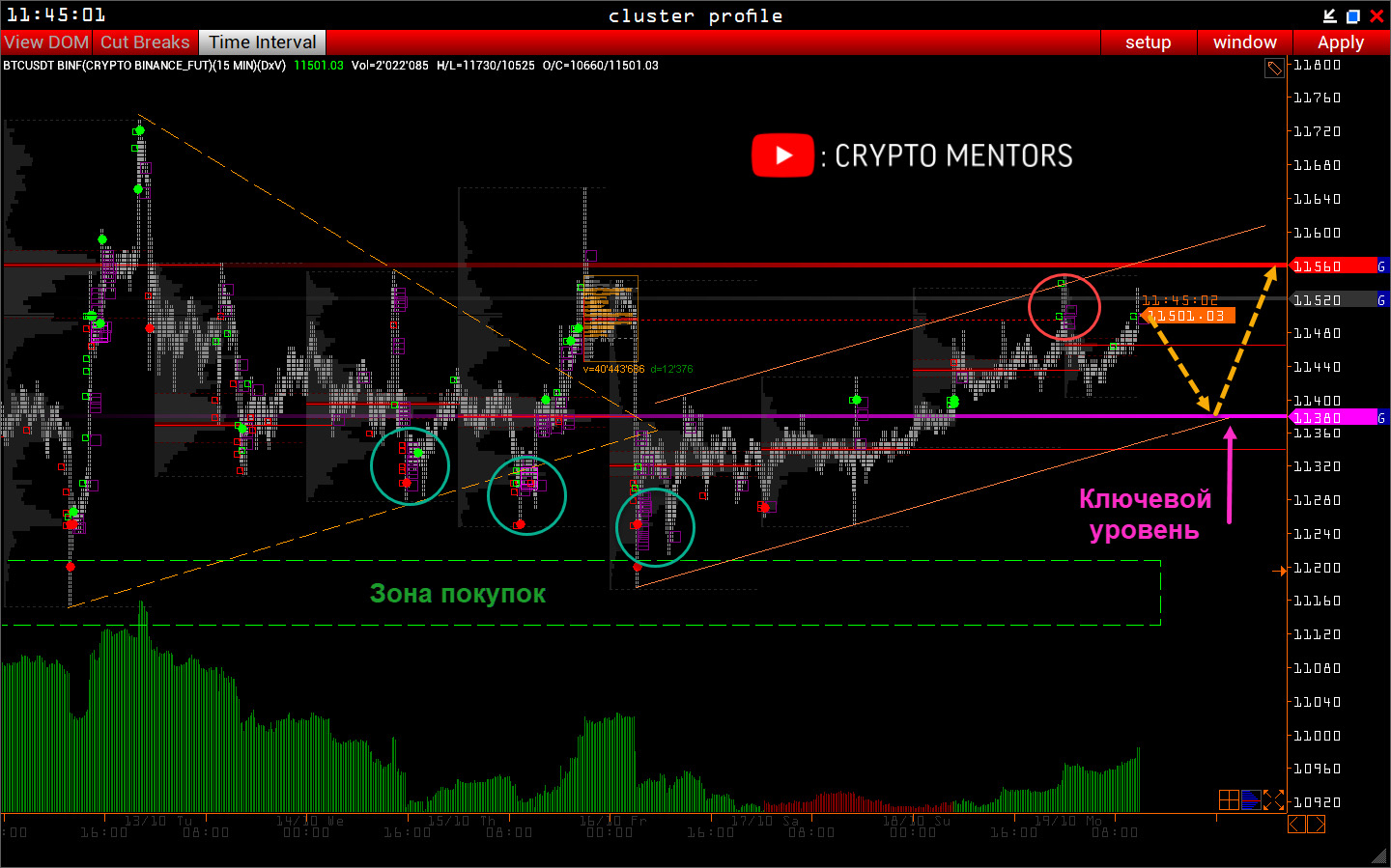 Трейдер назвал важный уровень сопротивления для роста биткоина к $12 000