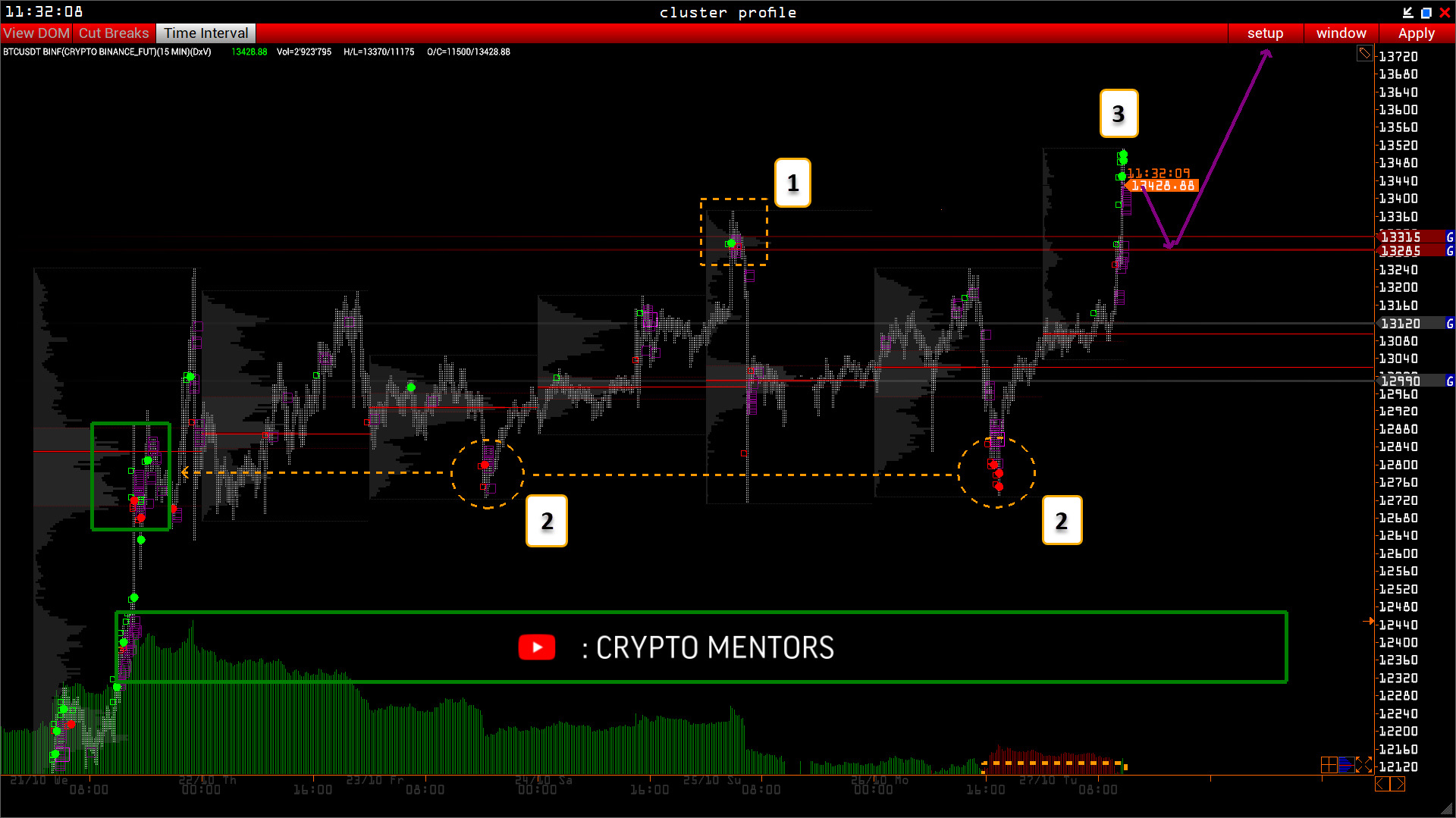 Трейдер рассказал об индикаторах продолжения роста биткоина к $14 000