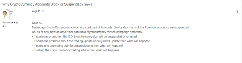 СМИ: Google может запретить рекламу криптовалют и ICO под давлением ФБР