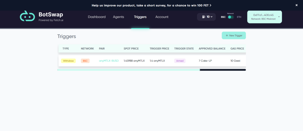 BotSwap: как приложение от Fetch.ai упрощает торговлю на Uniswap и PancakeSwap