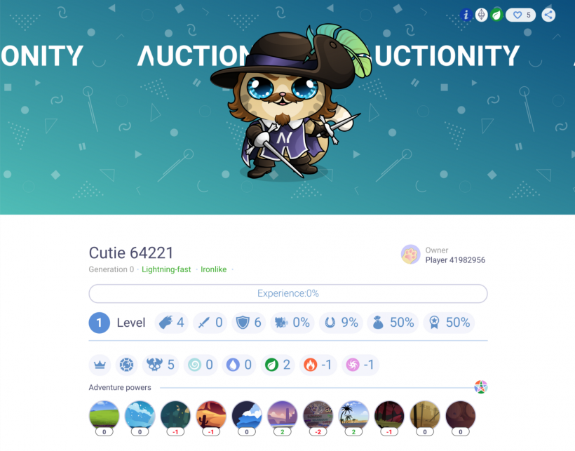 Французского криптокота продадут на Auctionity в поддержку образовательного проекта из Минска