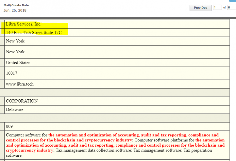 Facebook приобрел торговую марку для своего тайного криптовалютного проекта
