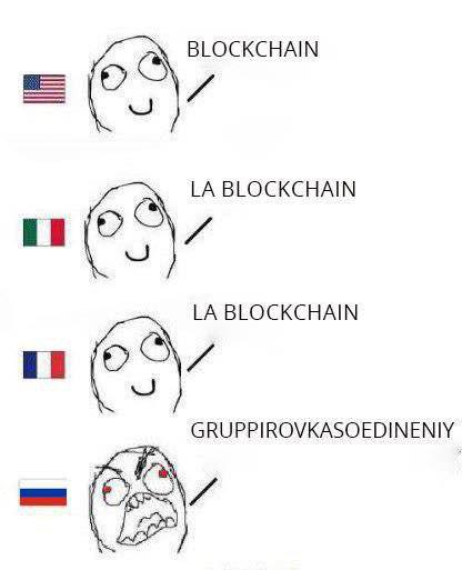 Группировкасоединений и кирпич: помогаем Элле Памфиловой придумать аналог слову «блокчейн»