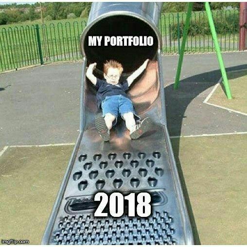 Будем падать, пока не вырастем: даунтренд-2018 в мемах