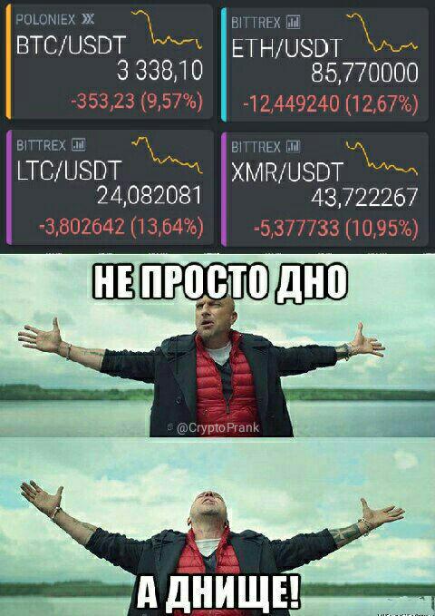 Будем падать, пока не вырастем: даунтренд-2018 в мемах